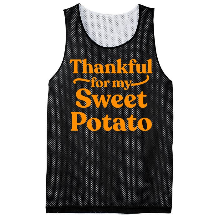 Thanksgiving For Couples Sweet Potato Yam Set Mesh Reversible Basketball Jersey Tank