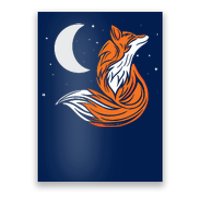 Tribal Fox Camper Zookeeper Wildlife Animal Lover Poster