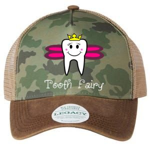 Tooth Fairy Cute Dental Hygienist Dentist Meaningful Gift Legacy Tie Dye Trucker Hat