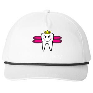 Tooth Fairy Cute Dental Hygienist Dentist Meaningful Gift Snapback Five-Panel Rope Hat