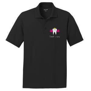 Tooth Fairy Cute Dental Hygienist Dentist Meaningful Gift PosiCharge RacerMesh Polo