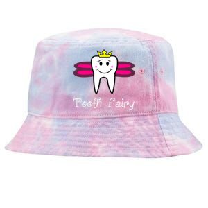 Tooth Fairy Cute Dental Hygienist Dentist Meaningful Gift Tie-Dyed Bucket Hat