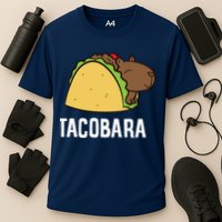 Tacobara Funny Capybara Tacos Cooling Performance Crew T-Shirt