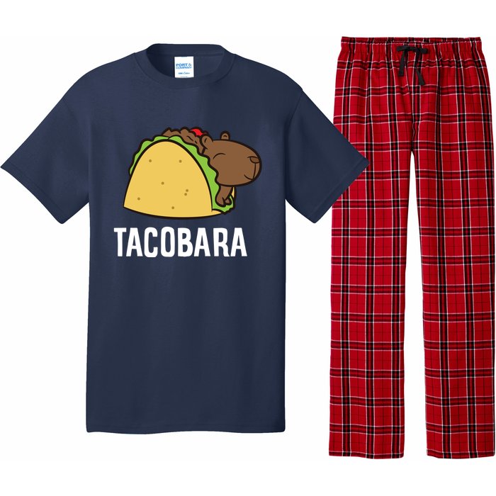 Tacobara Funny Capybara Tacos Pajama Set