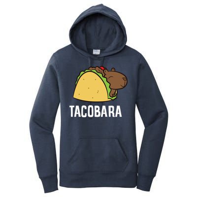 Tacobara Funny Capybara Tacos Women's Pullover Hoodie