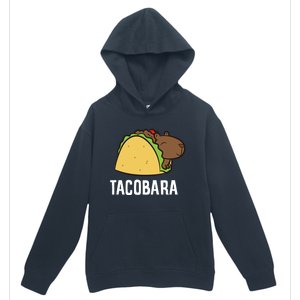 Tacobara Funny Capybara Tacos Urban Pullover Hoodie