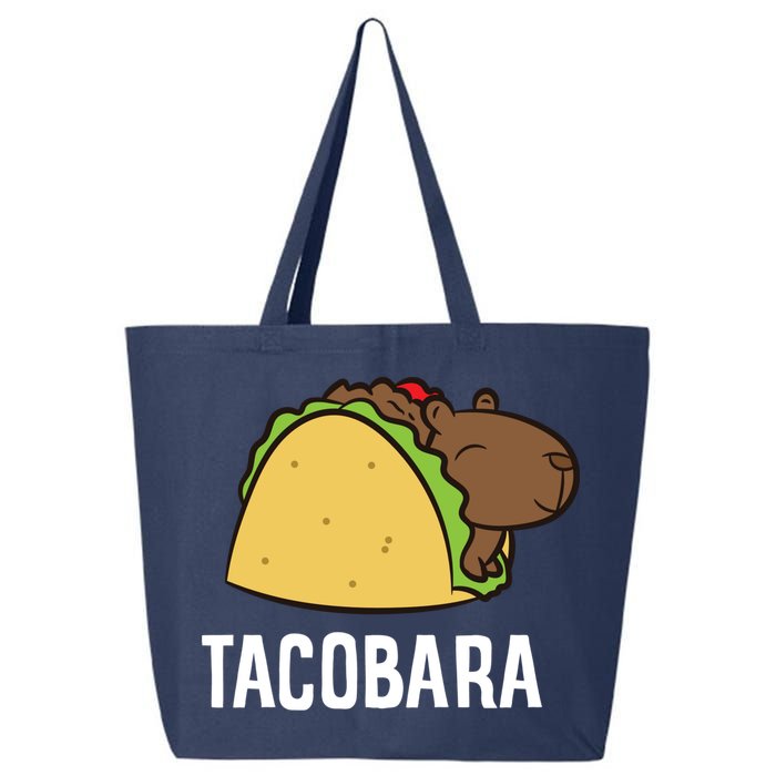 Tacobara Funny Capybara Tacos 25L Jumbo Tote