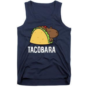 Tacobara Funny Capybara Tacos Tank Top