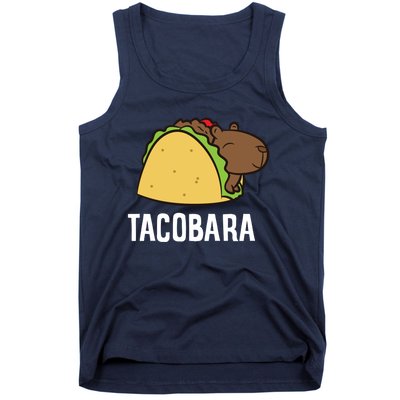 Tacobara Funny Capybara Tacos Tank Top