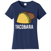 Tacobara Funny Capybara Tacos Women's T-Shirt