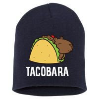 Tacobara Funny Capybara Tacos Short Acrylic Beanie