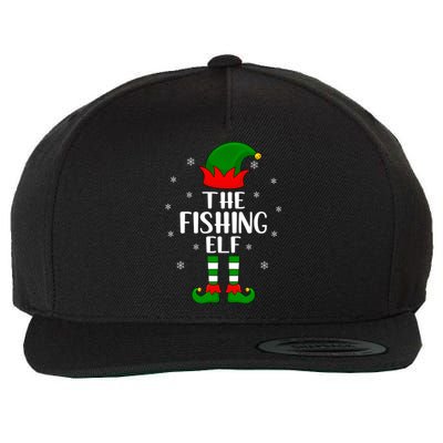 The Fishing Christmas Party Matching Family Xmas Great Gift Wool Snapback Cap