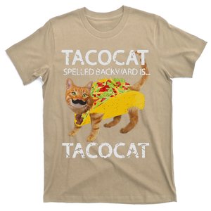 Tacocat Funny Cat Taco Lover Tee Kitty Tacos T-Shirt