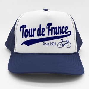 Tour Funny Cycling Tour  France Cycling Fan Trucker Hat