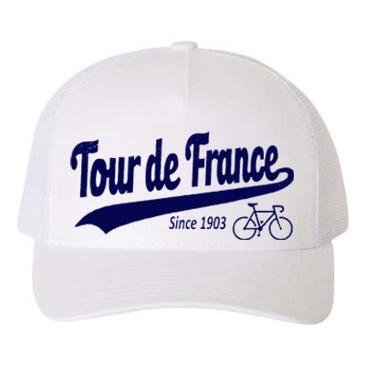 Tour Funny Cycling Tour  France Cycling Fan Yupoong Adult 5-Panel Trucker Hat