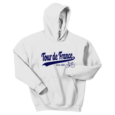 Tour Funny Cycling Tour  France Cycling Fan Kids Hoodie