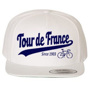 Tour Funny Cycling Tour  France Cycling Fan Wool Snapback Cap