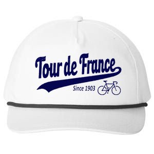 Tour Funny Cycling Tour  France Cycling Fan Snapback Five-Panel Rope Hat