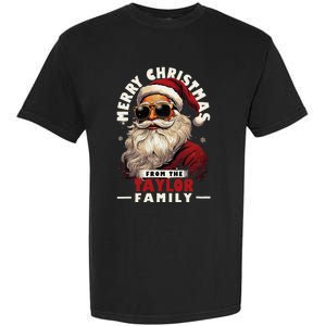 T.aylor Family Christmas Costume Santa Matching Xmas Party  Garment-Dyed Heavyweight T-Shirt