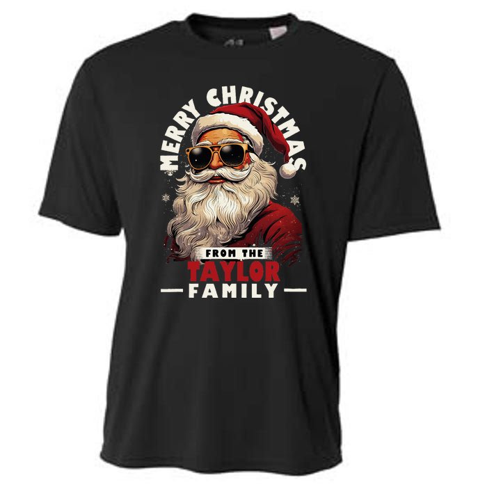 T.aylor Family Christmas Costume Santa Matching Xmas Party  Cooling Performance Crew T-Shirt