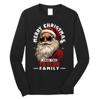 T.aylor Family Christmas Costume Santa Matching Xmas Party  Long Sleeve Shirt