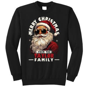 T.aylor Family Christmas Costume Santa Matching Xmas Party  Sweatshirt