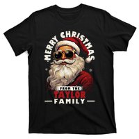 T.aylor Family Christmas Costume Santa Matching Xmas Party  T-Shirt