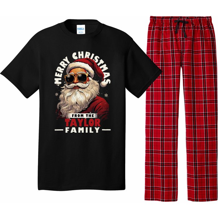 T.aylor Family Christmas Costume Santa Matching Xmas Party  Pajama Set