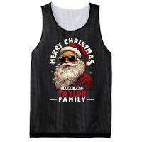 T.aylor Family Christmas Costume Santa Matching Xmas Party  Mesh Reversible Basketball Jersey Tank