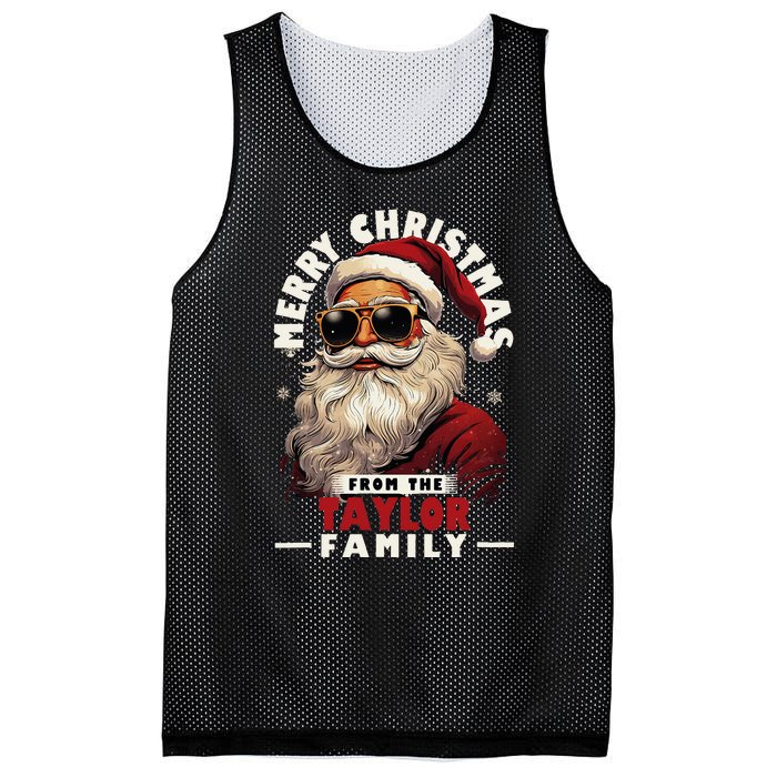 T.aylor Family Christmas Costume Santa Matching Xmas Party  Mesh Reversible Basketball Jersey Tank