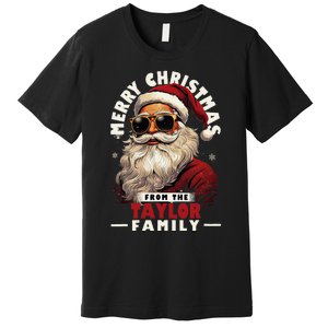 T.aylor Family Christmas Costume Santa Matching Xmas Party  Premium T-Shirt