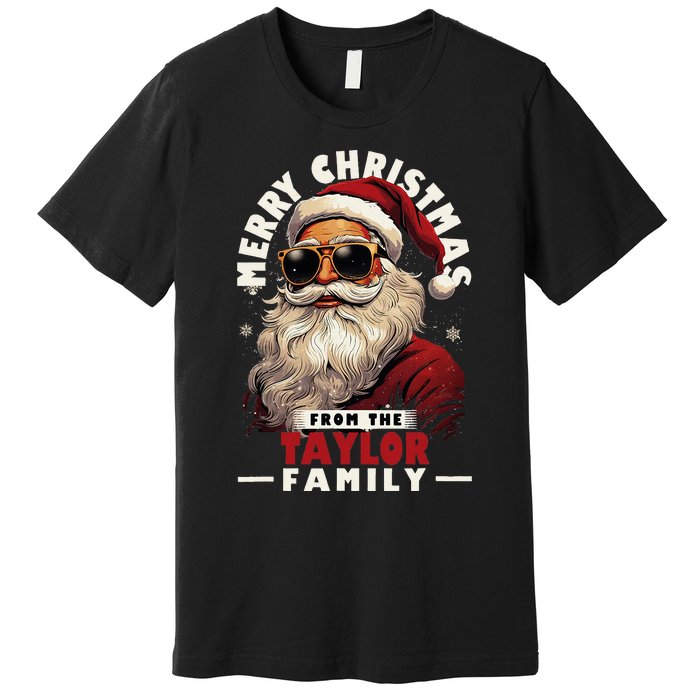 T.aylor Family Christmas Costume Santa Matching Xmas Party  Premium T-Shirt