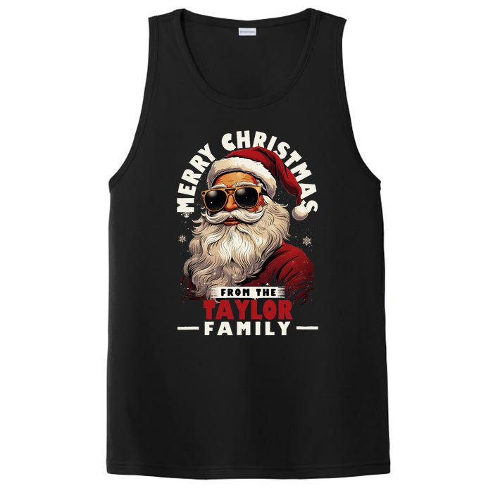 T.aylor Family Christmas Costume Santa Matching Xmas Party  PosiCharge Competitor Tank