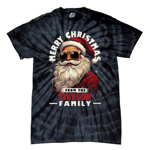 T.aylor Family Christmas Costume Santa Matching Xmas Party  Tie-Dye T-Shirt