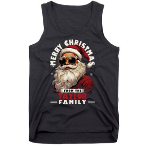 T.aylor Family Christmas Costume Santa Matching Xmas Party  Tank Top