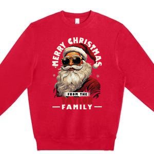 T.aylor Family Christmas Costume Santa Matching Xmas Party  Premium Crewneck Sweatshirt