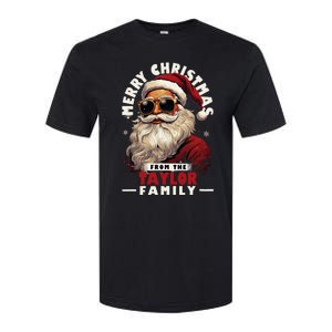 T.aylor Family Christmas Costume Santa Matching Xmas Party  Softstyle CVC T-Shirt