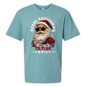 T.aylor Family Christmas Costume Santa Matching Xmas Party  Sueded Cloud Jersey T-Shirt