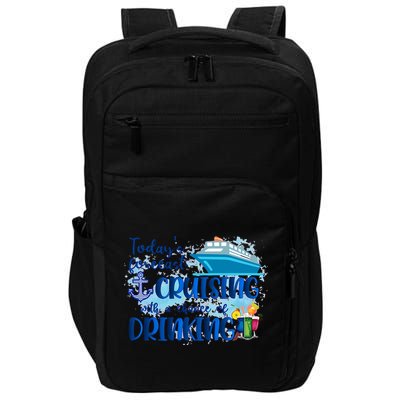 Today's Forecast Cruising With A Chance Of Drinking Impact Tech Backpack