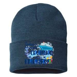 Today's Forecast Cruising With A Chance Of Drinking Sustainable Knit Beanie