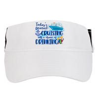 Today's Forecast Cruising With A Chance Of Drinking Adult Drive Performance Visor