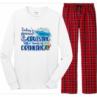 Today's Forecast Cruising With A Chance Of Drinking Long Sleeve Pajama Set