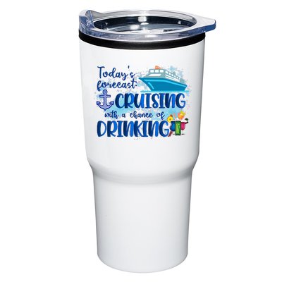 Today's Forecast Cruising With A Chance Of Drinking Tumbler
