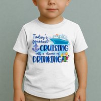 Today's Forecast Cruising With A Chance Of Drinking Toddler T-Shirt
