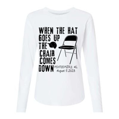 The Folding Chair Montgomery Alabama Dock Video Brawl Womens Cotton Relaxed Long Sleeve T-Shirt