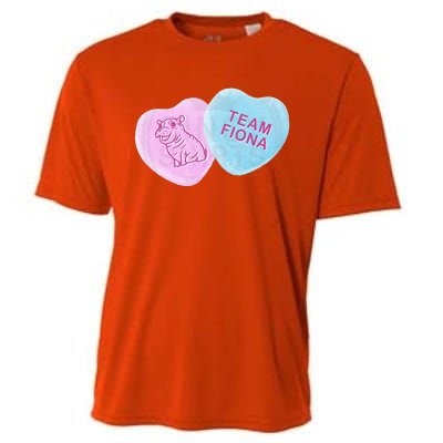 Team Fiona Candy Hearts Cooling Performance Crew T-Shirt