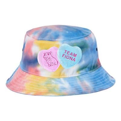 Team Fiona Candy Hearts Tie Dye Newport Bucket Hat