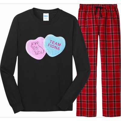 Team Fiona Candy Hearts Long Sleeve Pajama Set