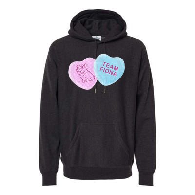 Team Fiona Candy Hearts Premium Hoodie