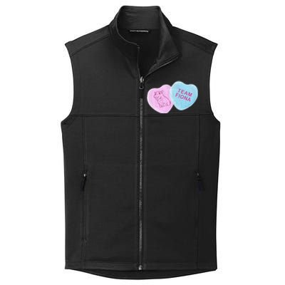 Team Fiona Candy Hearts Collective Smooth Fleece Vest